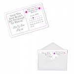 Personalised Day You Became My Nanny Sentimental Metal Wallet Purse Card